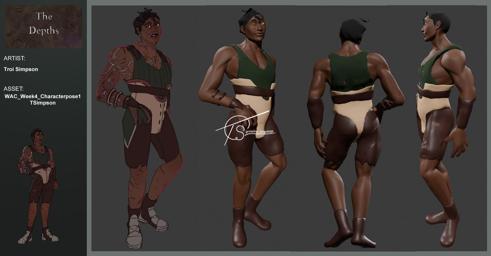 Oeneus Character Art