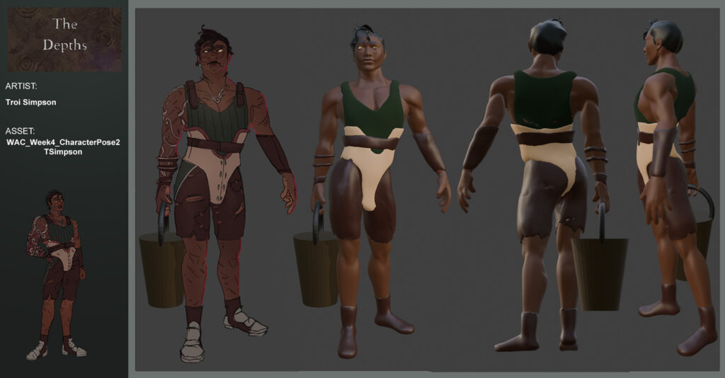 The Depths Week 4-2 Turnaround Illustrations